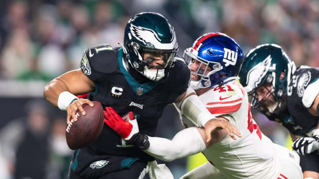 jalen hurts giants 34